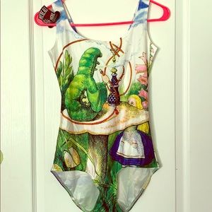 Festival one-piece, bathing suit.